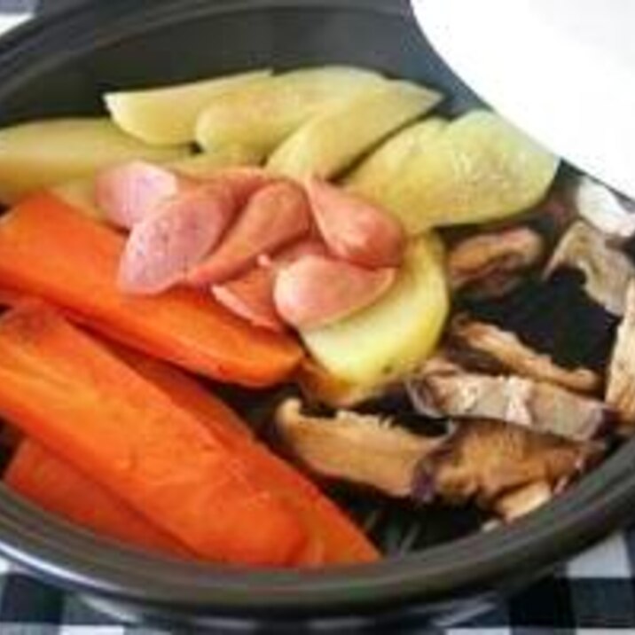 タジン鍋でヘルシー野菜の蒸しレシピ